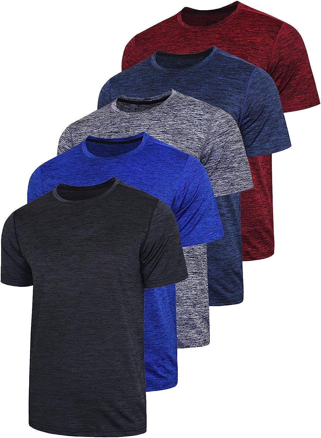 Heather Black/Blue/Gray/Navy/Maroon