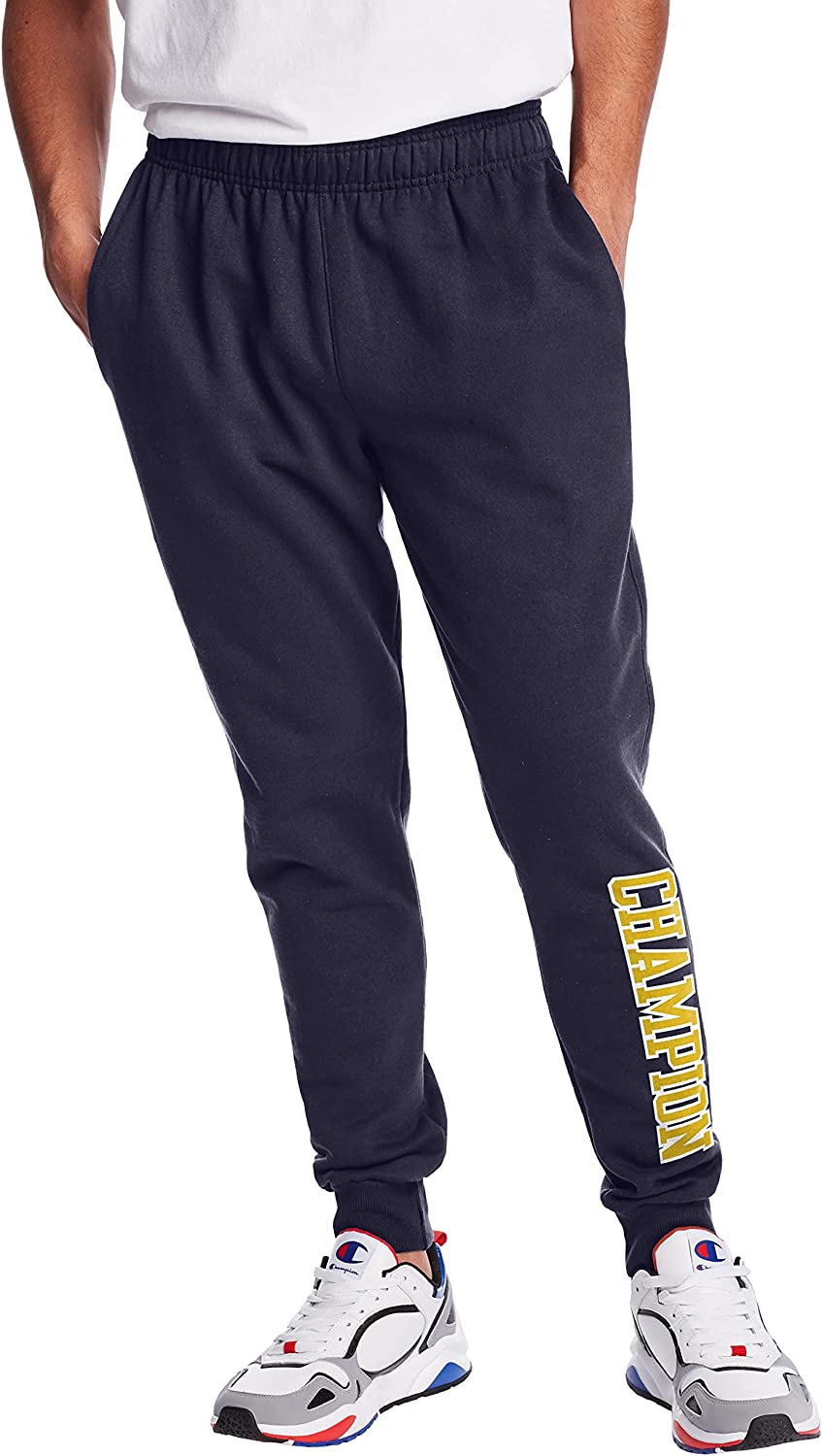 Athletic Navy Block Outline