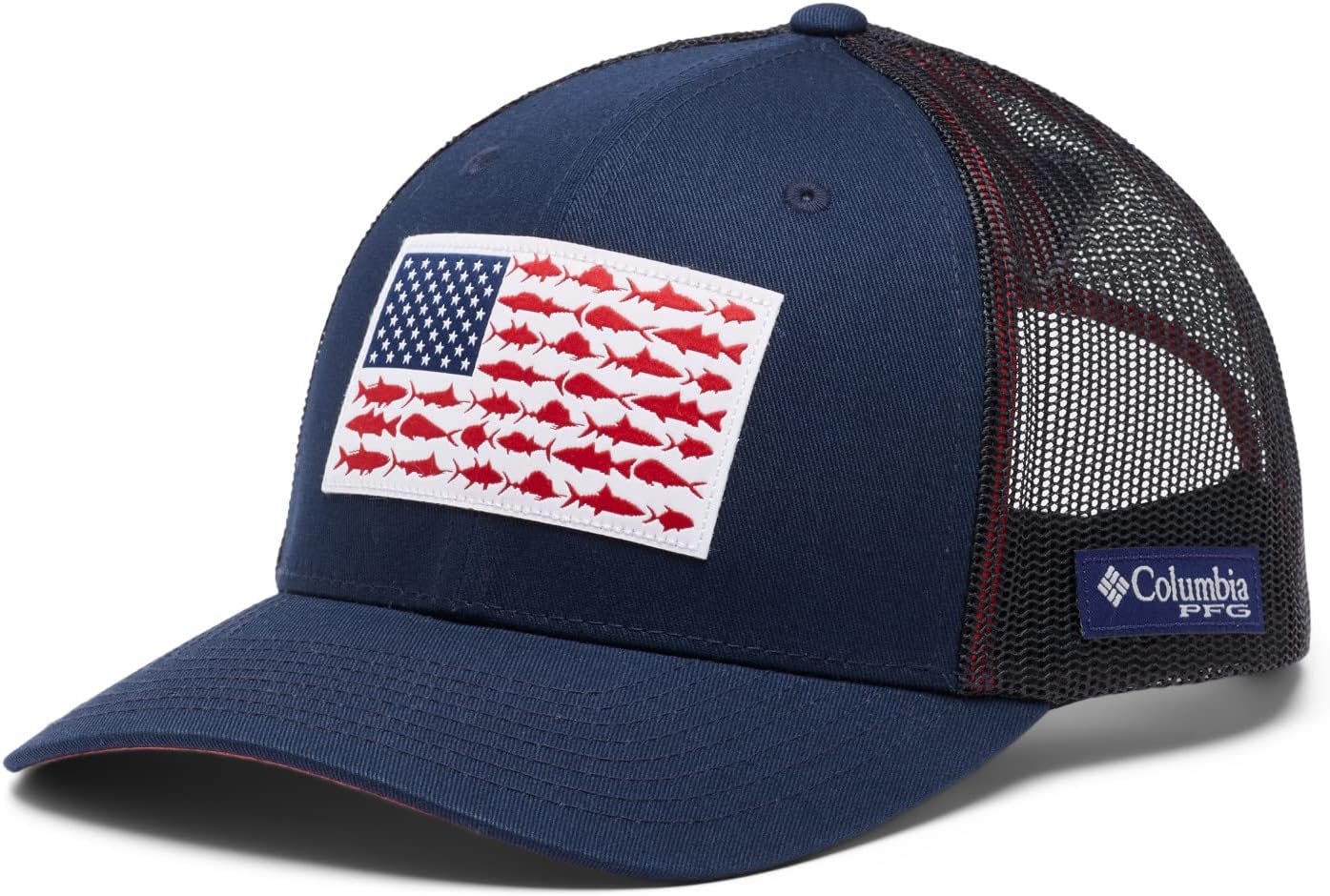 Collegiate Navy/Sunset Red