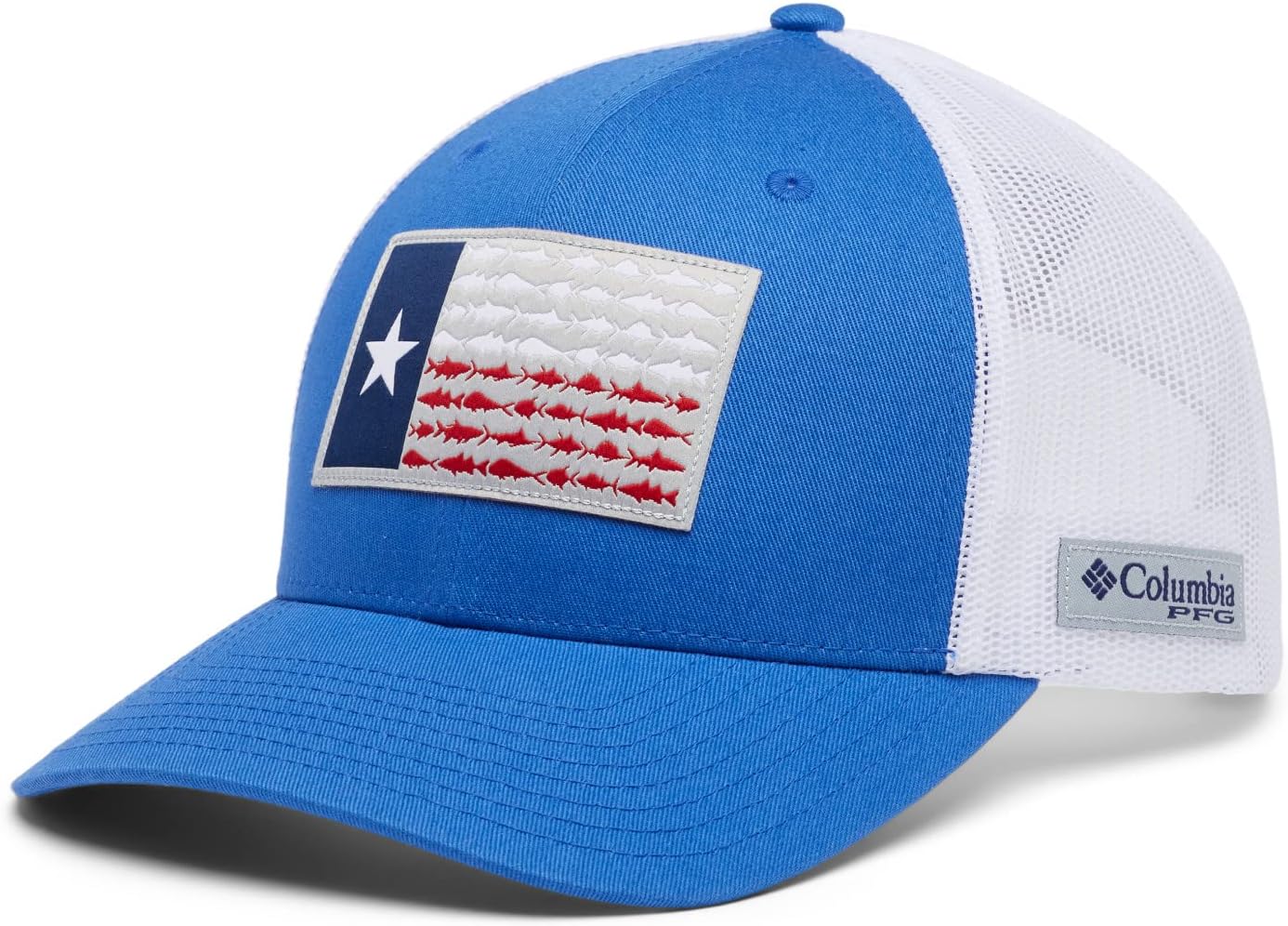 Vivid Blue/Texas Flag