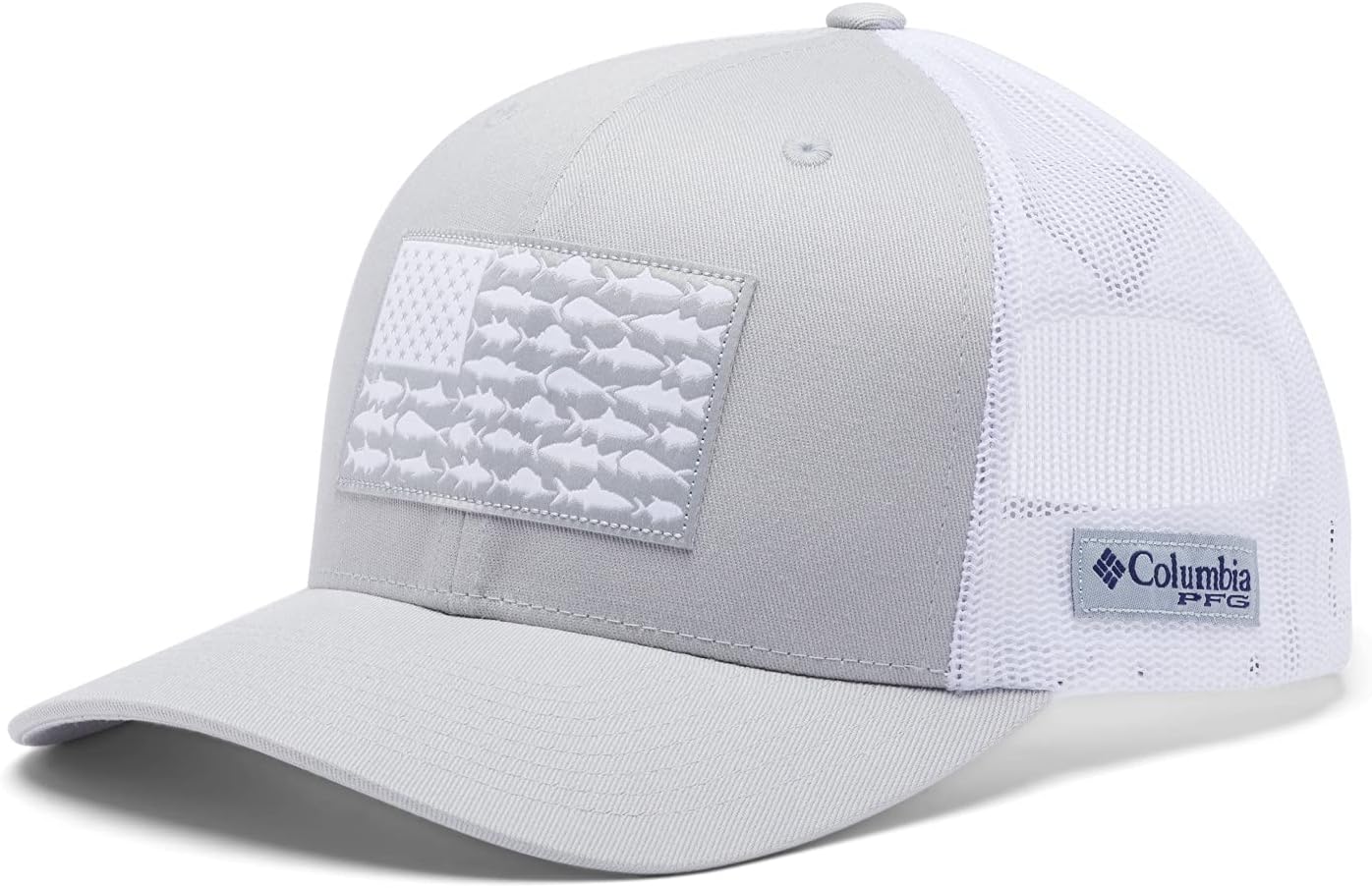 Cool Grey/White/Us Fish Flag