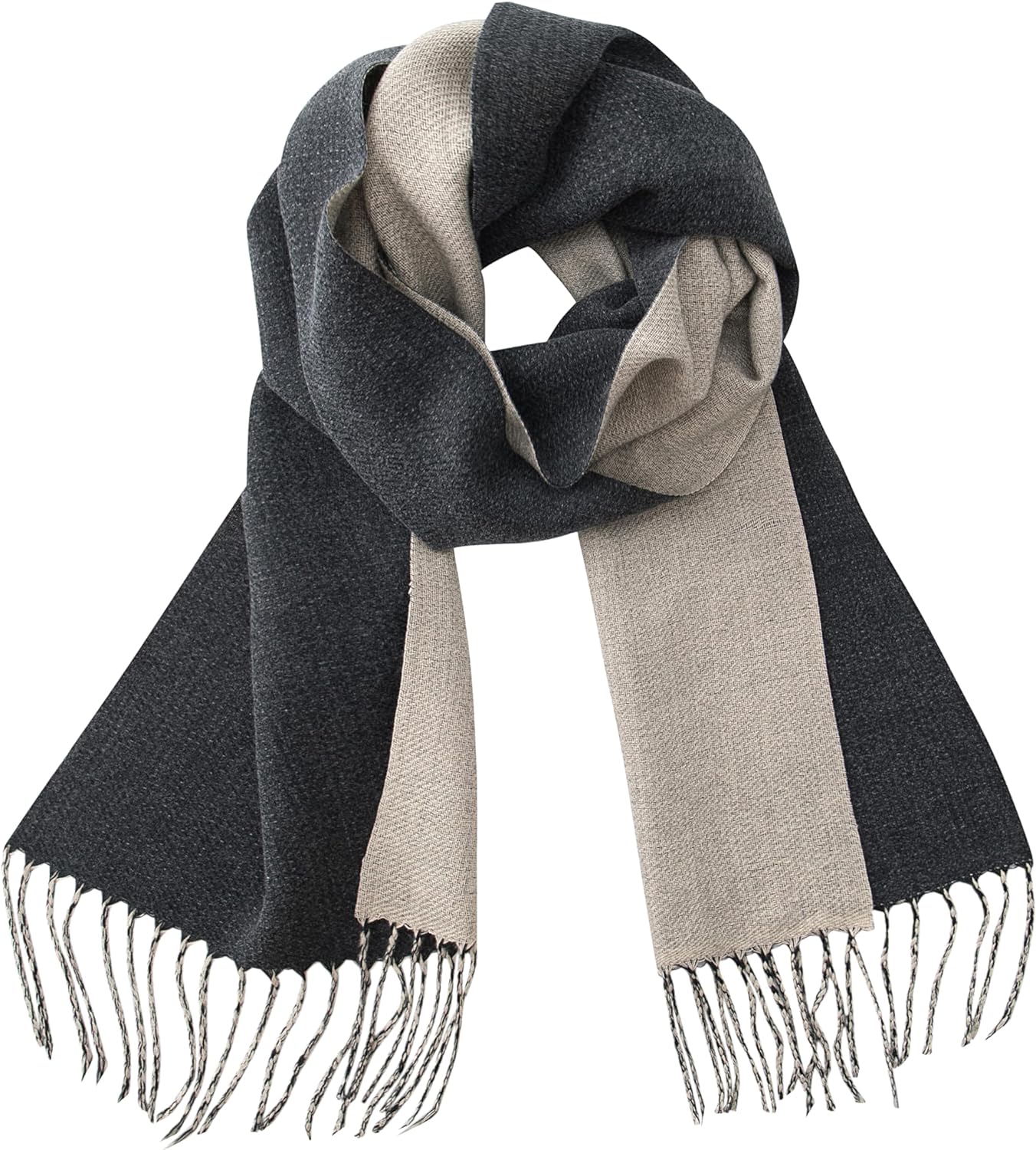 Two Tone Gray Beige