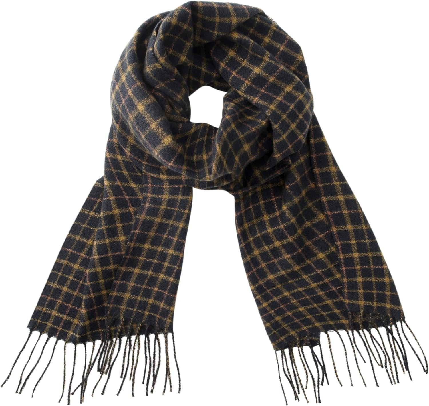 Black Beige Check Square