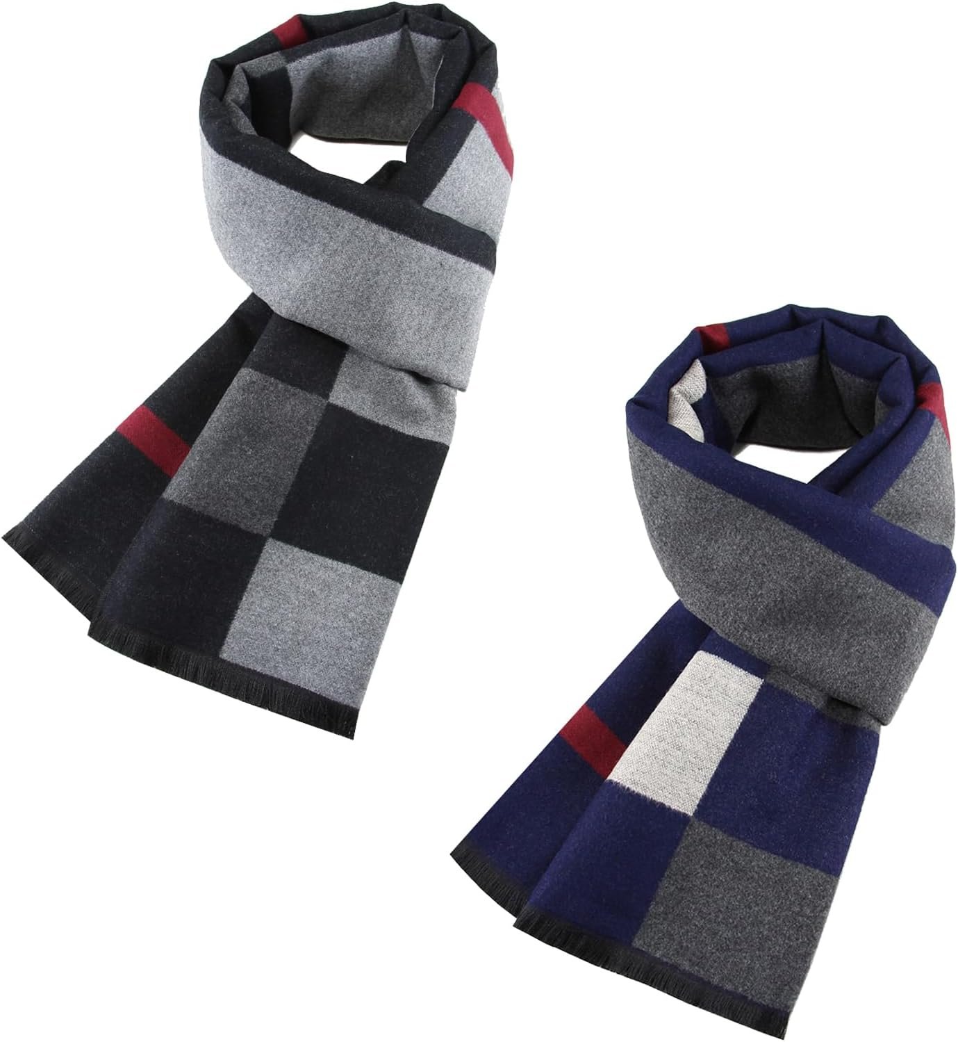 Red Horizontal / Black + Navy Blue