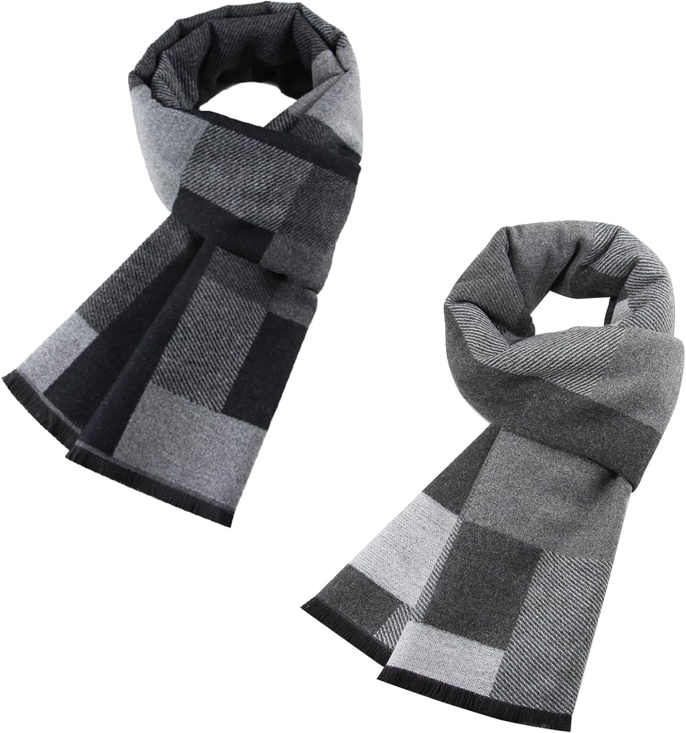Rectangular Lattice / Black + Grey