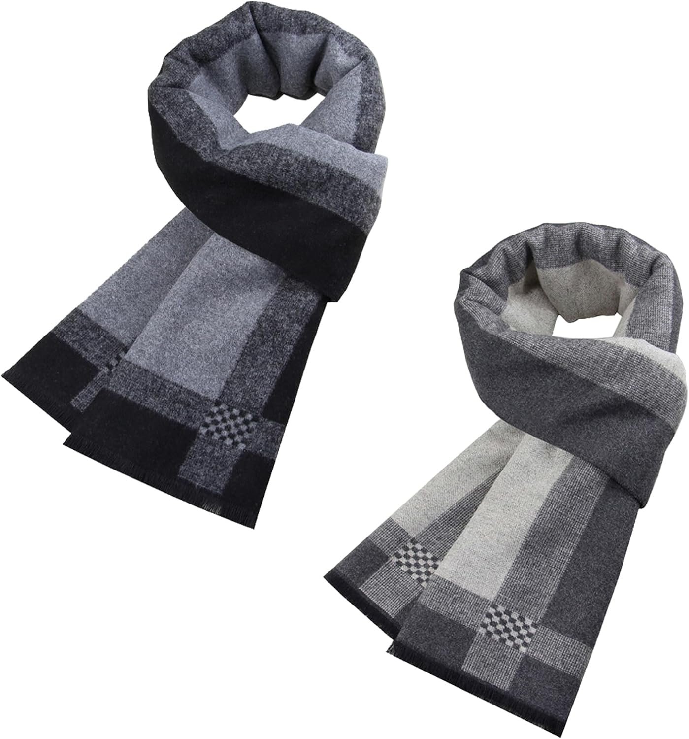 Vertical Stripe / Black + Grey