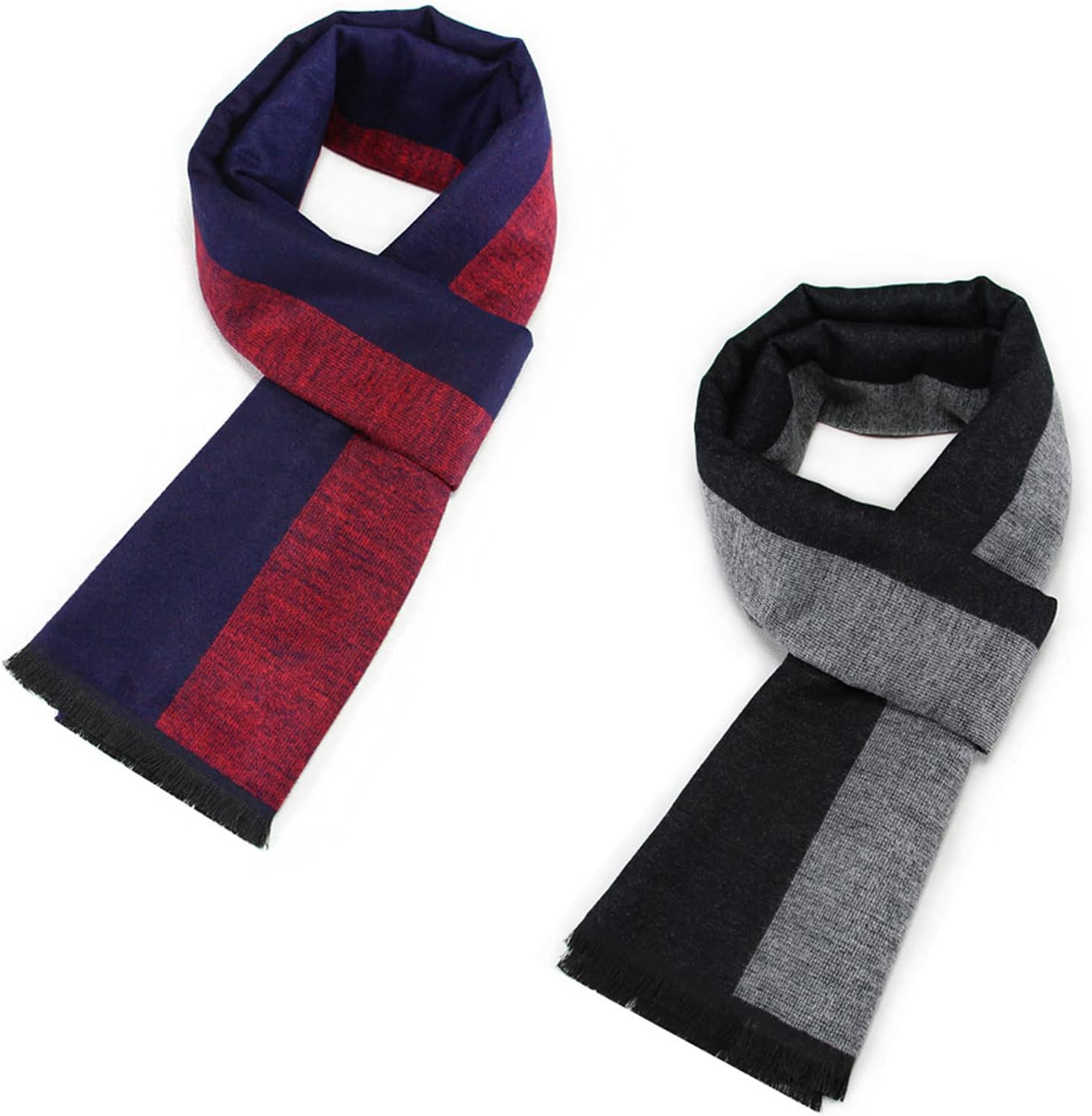 Tricolor Vertical / Red + Black