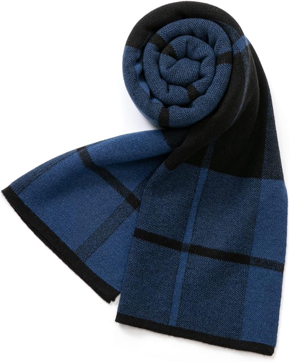 Navy Blue Checked