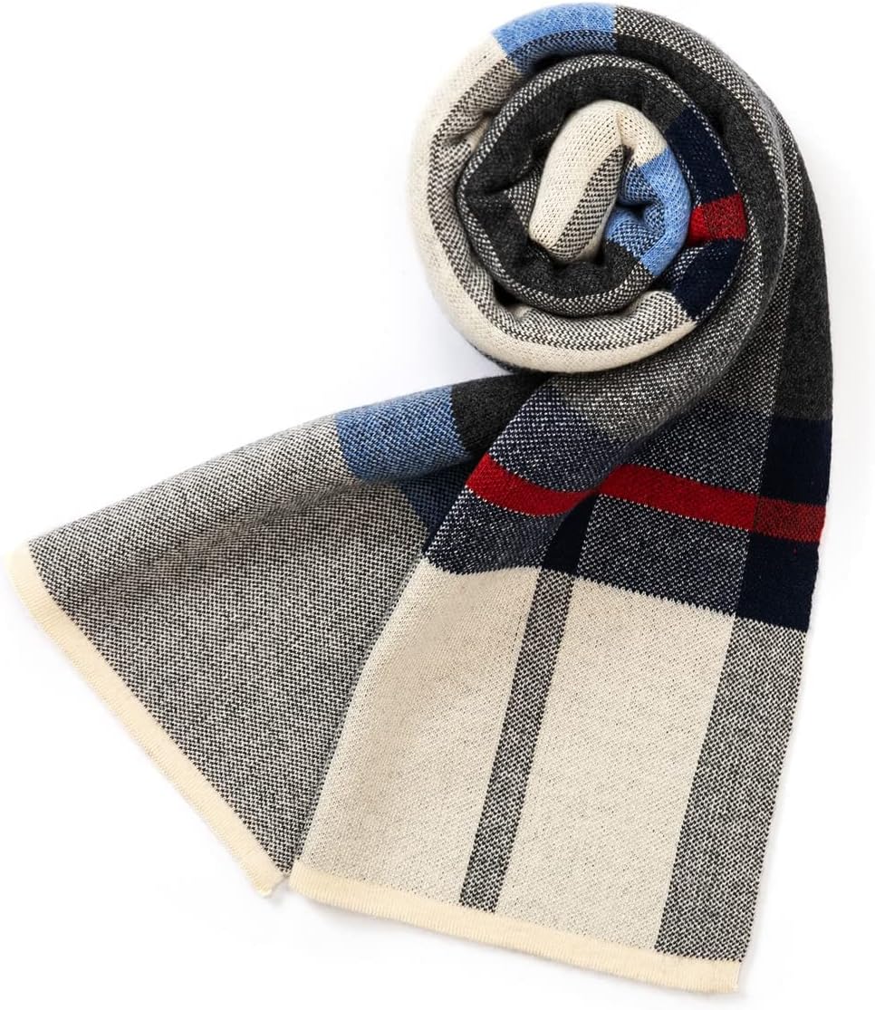 Gray Navy Tartan