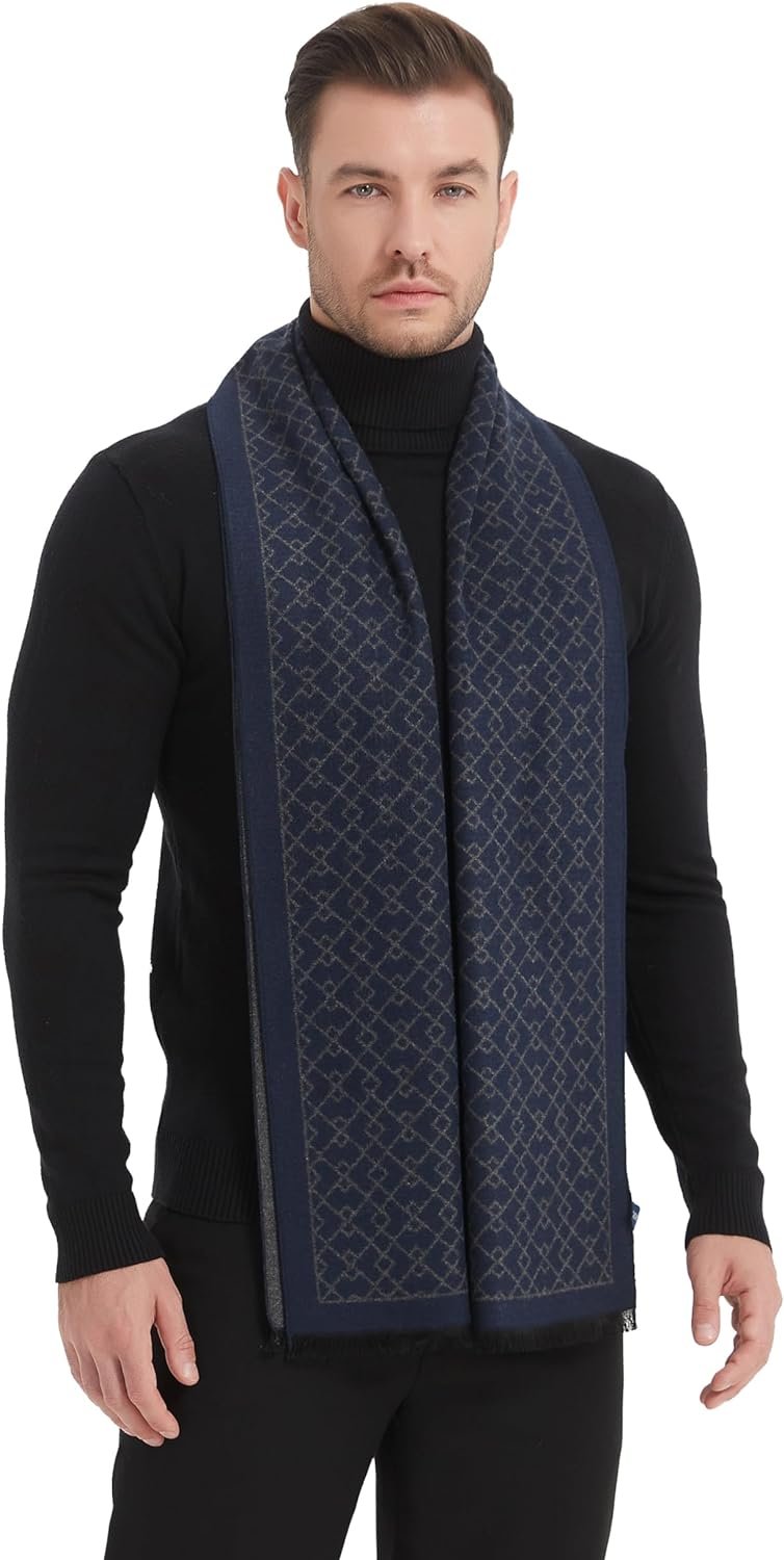 Diamond Grid Navy