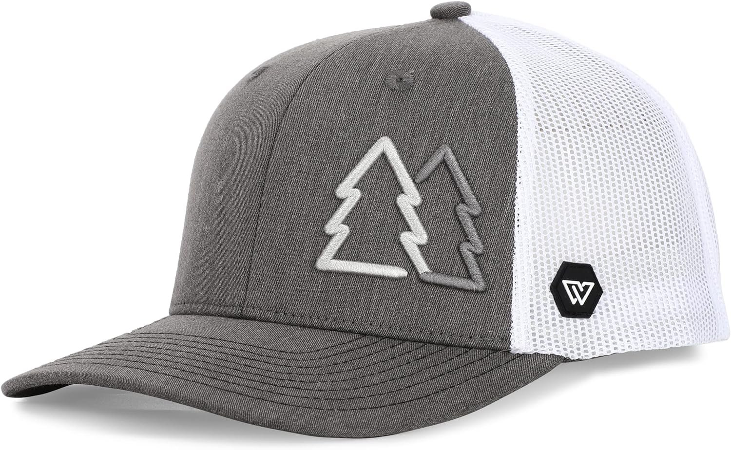 Charcoal Hea/White