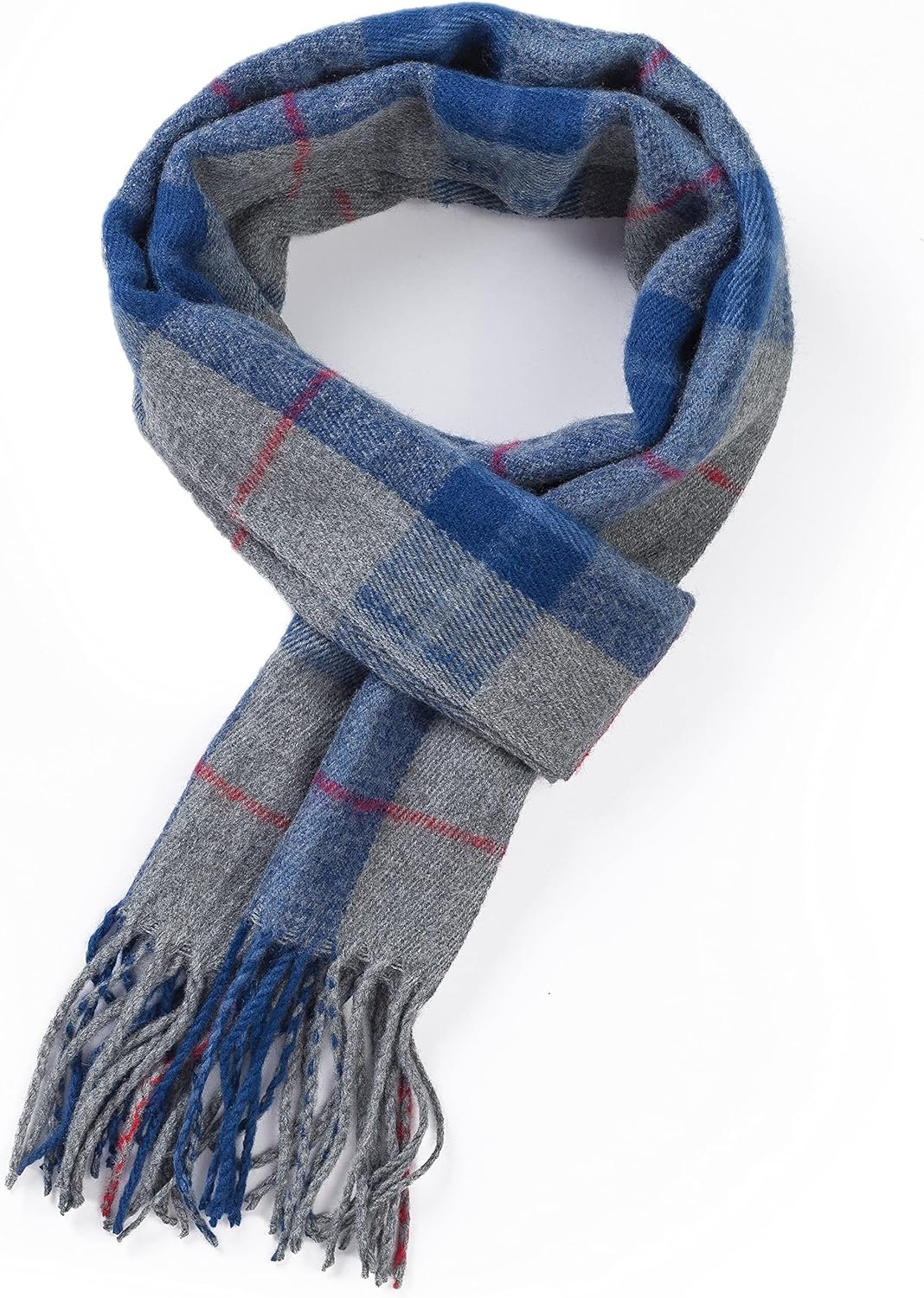 Blue Gray Plaid